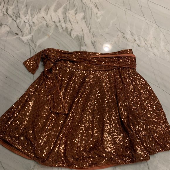 NWOT Free People Zuri Wrap Skirt, Sz Small - Picture 8 of 9